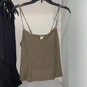 Green Tank! Size Large Runs Small